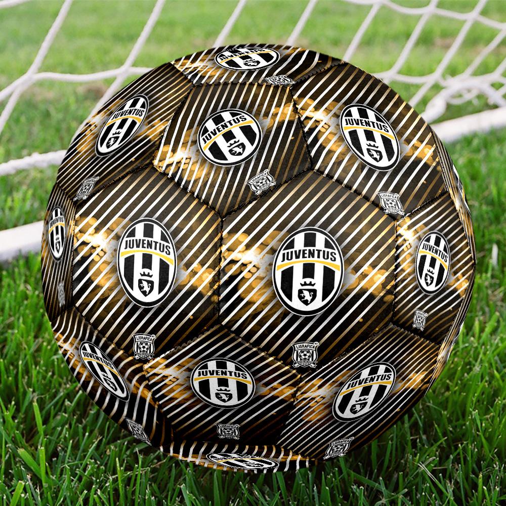 Football Team Crest Printed Size 5 Soccer Balls, High-Quality, Anti-Slip, Protective Football, A Unique Gift , Birthdays, Christmas Gifts