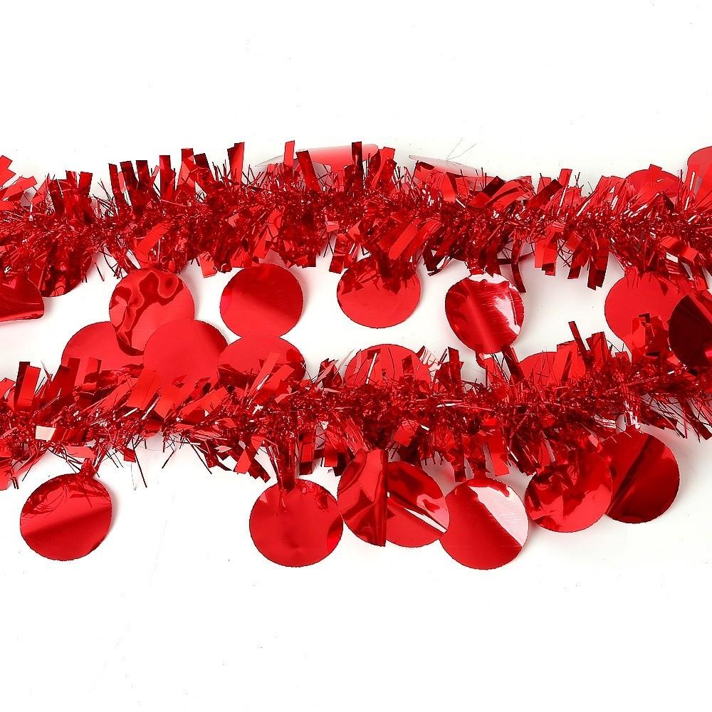 3D Shiny Metallic Foil Decorations Twist Festive Wedding Hanging Garland New Year