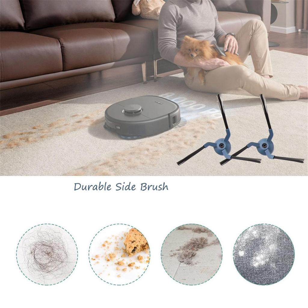 15PCS Accessories Kit for Eufy X10 PRO Omni Robot Vacuum Cleaner Main Brush Roller Side Brushes Hepa Filters Mop Pads