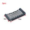 1/2pcs Universal Car Organizer Mesh Storage Bag Net Pocket Phone Holder Net Auto Seat Side Interior Back Sundries Pocket Holder