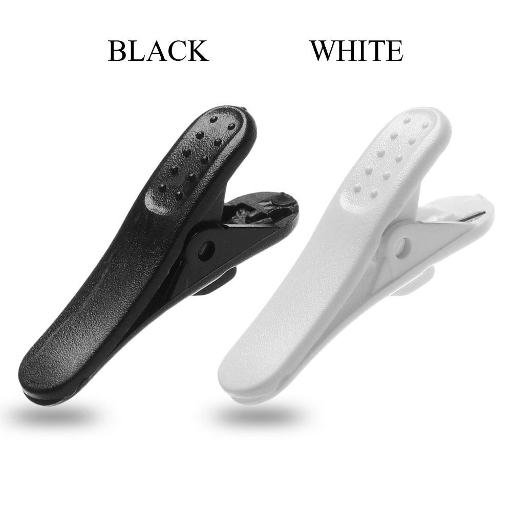 Plastic Shirt Fixed Nip Clamp Organization Holder Cable Wire Clip Headphone Earphone Clips