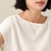 Реверсивное колье "Цветок ракушки" VBMP401540XP Элегантный подарок [Vendome Boutique] [Официальный] Женское