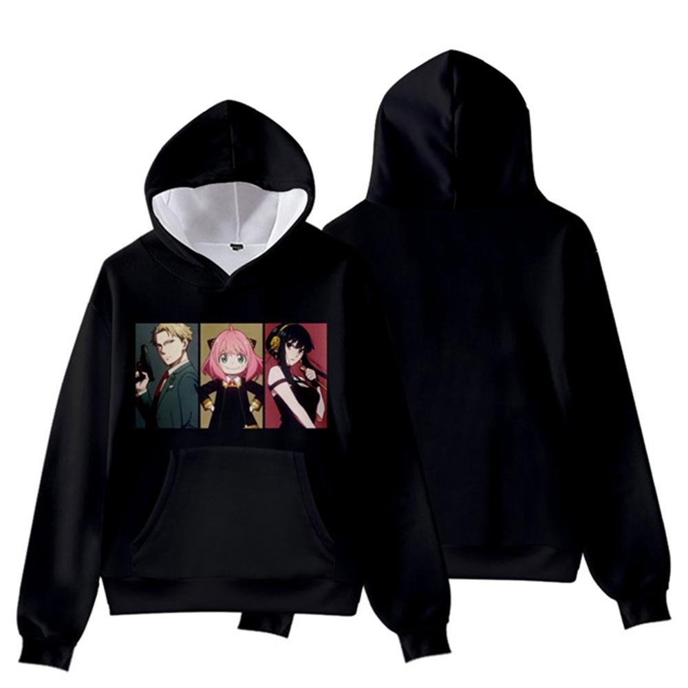 New Hoodies Anime SPY X FAMILY 3D Print Kawaii Girls Sweatshirts Boys Girls Hooded Kids Fashion Spring Fall Pullovers Hood Tops