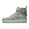 SF Air Force 1 Mid Light Pumice Женские кроссовки Серые Light-Pumice-Barley-Grey AA3966-006