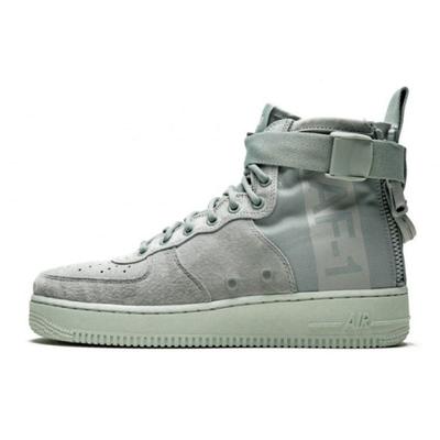 SF Air Force 1 Mid Light Pumice Женские кроссовки Серые Light-Pumice-Barley-Grey AA3966-006