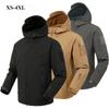 Мужские зимние тактические водонепроницаемые куртки SoftShell, мужское пальто с капюшоном, боевые, для рыбалки, пешего туризма, кемпинга, скалолазания, катания на лыжах