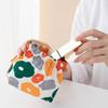 Ins Cosmetics Coin Wire Holder Pouch Bag Portable Earphone Cards Lipsticks Storage Bag Auto Close Organizer Travel Jewelry Bag