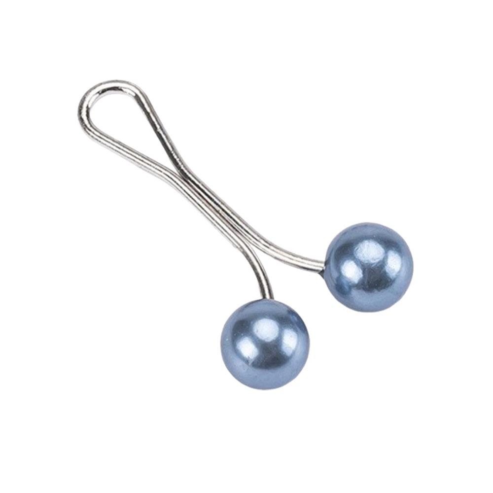 High Quality U-Shaped Pearl Brooch Fixed Straps Adjustable Collar Clip Scarf Pin Anti Slip DIY Sewing Brooches Dress Decoration