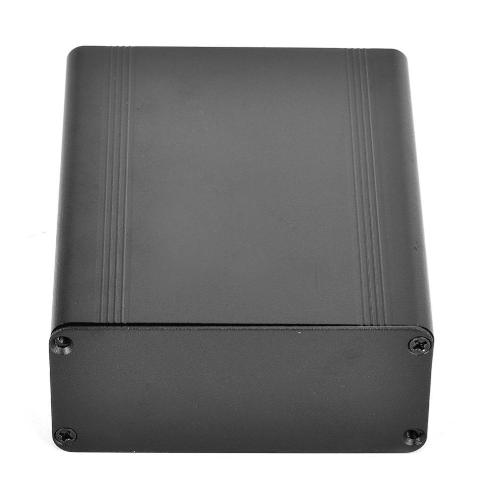 110x88x38 mm Electrical Boxes Black Junction Box Aluminum Alloy Enclosure Electrical Projects