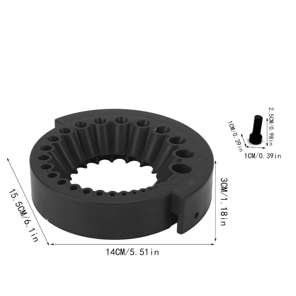 ABS Drill Bit Sharpener Black Power Drill Bit Grinder  Handmade Enthusiasts