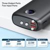 QGeeM Power Bank 20000mAh with 22.5W PD Fast Charging Powerbank Portable Battery Charger For iPhone 14 13 12 Pro Max Huawei SCP Charging Xiaomi