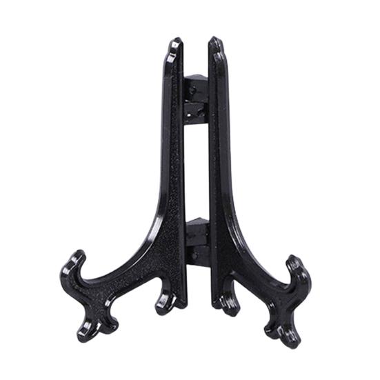 Держатель для дисплея тарелок, экологически чистый, для дома, переносная фоторамка, подставка для дисплея тарелок, мольберт, прочная, глянцевая, треугольная структура