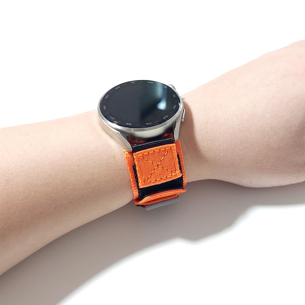 Тактические плетеные нейлоновые спортивные ремешки для HUAWEI WATCH 3 4 Pro/Ultimate 22 мм Плетеный одинарный ремешок-петля для HUAWEI GT 2 3 46 мм/Runner SE