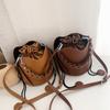 Fashionable Handheld Bucket Bag For Women, Solid Versatile Shoulder Bag, Small And Casual Crossbody Purse