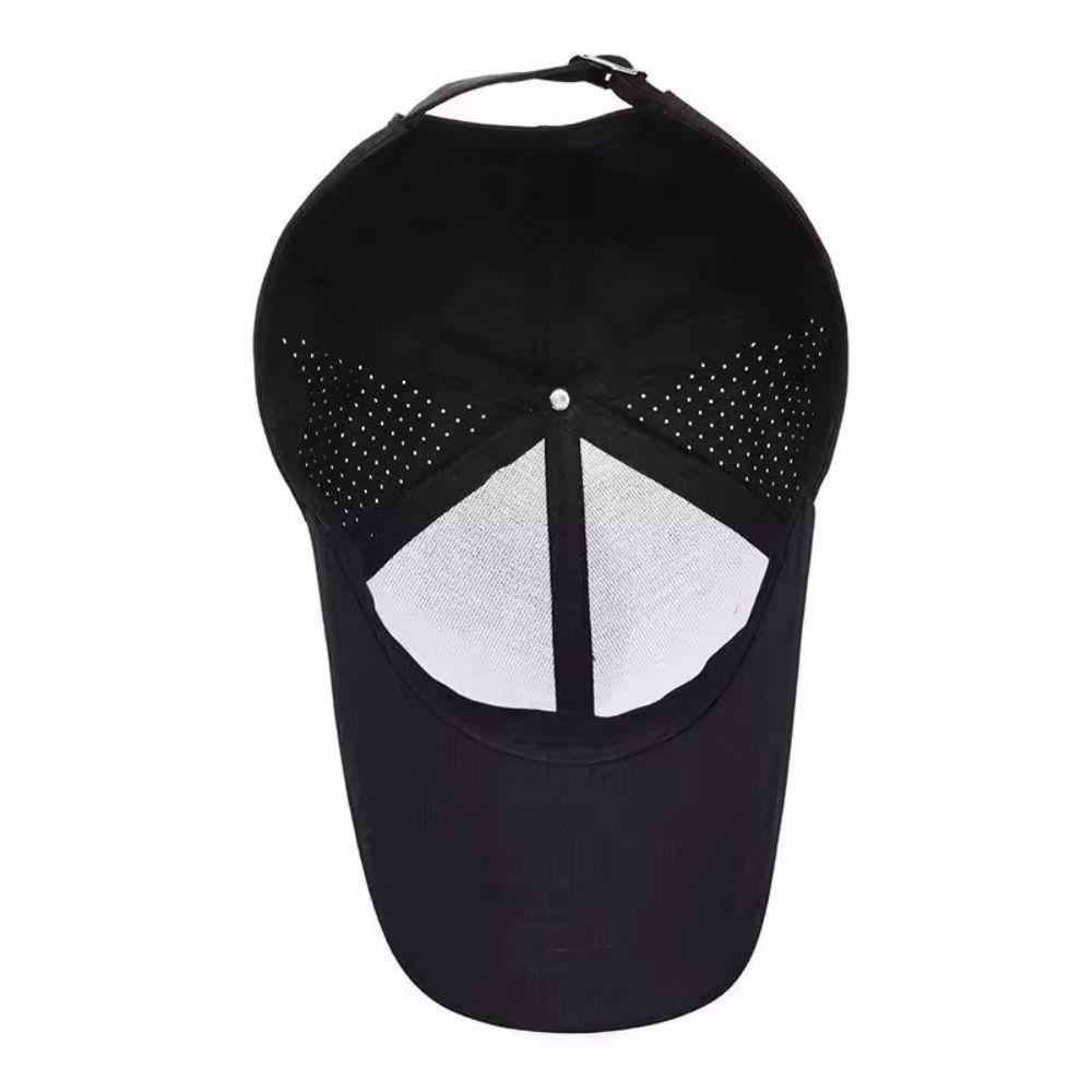 Polyester Mesh Baseball Hats Washable Quick Drying Baseball Caps Outdoor Sport
