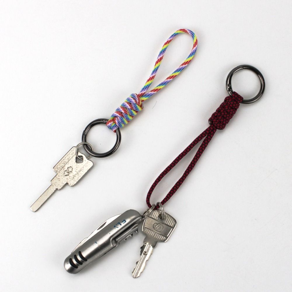 45cm/14cm Round Buckle 20 Styles High Strength Lanyard New Parachute Cord Outdoor Tool