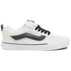 Vans Knu-Skool Suede - белые черные унисекс кроссовки кремовые VN0009QCYB2