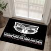 Wigan Warriors Design Crystal Velvet Carpet Cozy Non?Slip Printed Rug For Bedroom Living Room Entrance