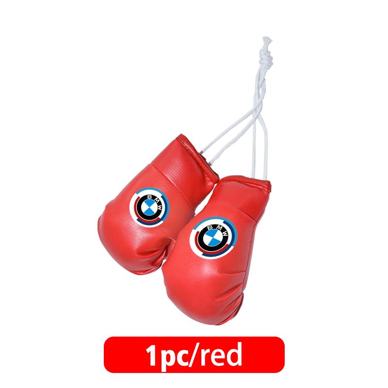 UCFF4 Car Sun Visor Boxing Gloves Pendant Gifts Accessories For BMW M3 M5 E36 E39 E46 E60 E61 E64 E70 E71 E80 E85 E87 E90 E83