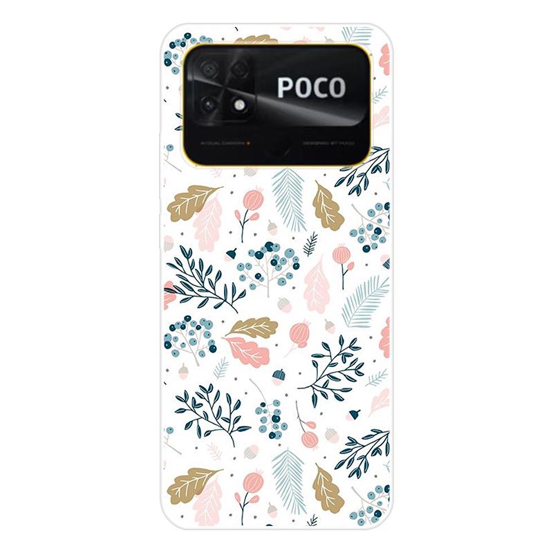 Для Xiaomi Poco C40 C 40 Чехол Мягкая силиконовая задняя крышка Мультяшный чехол для телефона Разнообразие