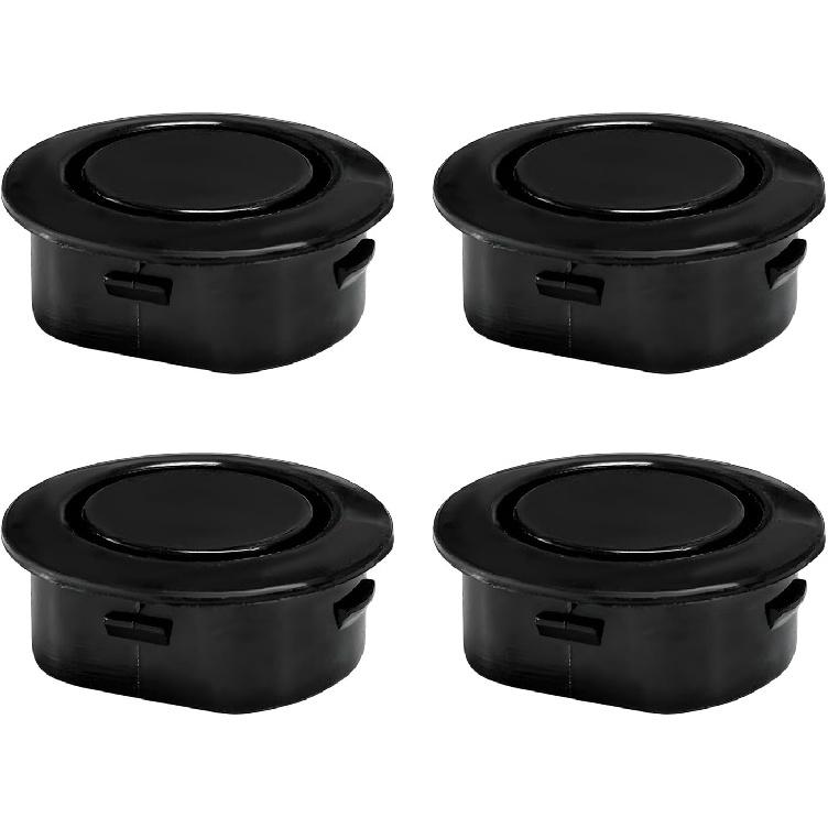 4 Car Rear Bumper Radar Hole Cover,Durable Plastic Front Bumper Sensor Hole Plug,Waterproof Radar Hole Plug Body Protection Accessories,Suitable for