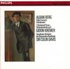 CD ALBAN BERG, GIDON KREMER, SYMPHONIE - Violin Concerto / 3 Orchestral Piec 4125232 Philips 1985 Germany Classical Used