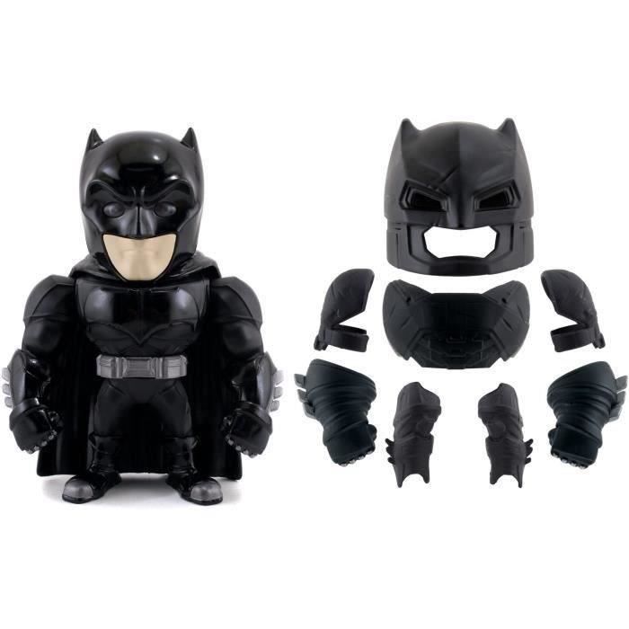 JADA - Figurine en métal Batman + armure à créer et customsier - 15cm