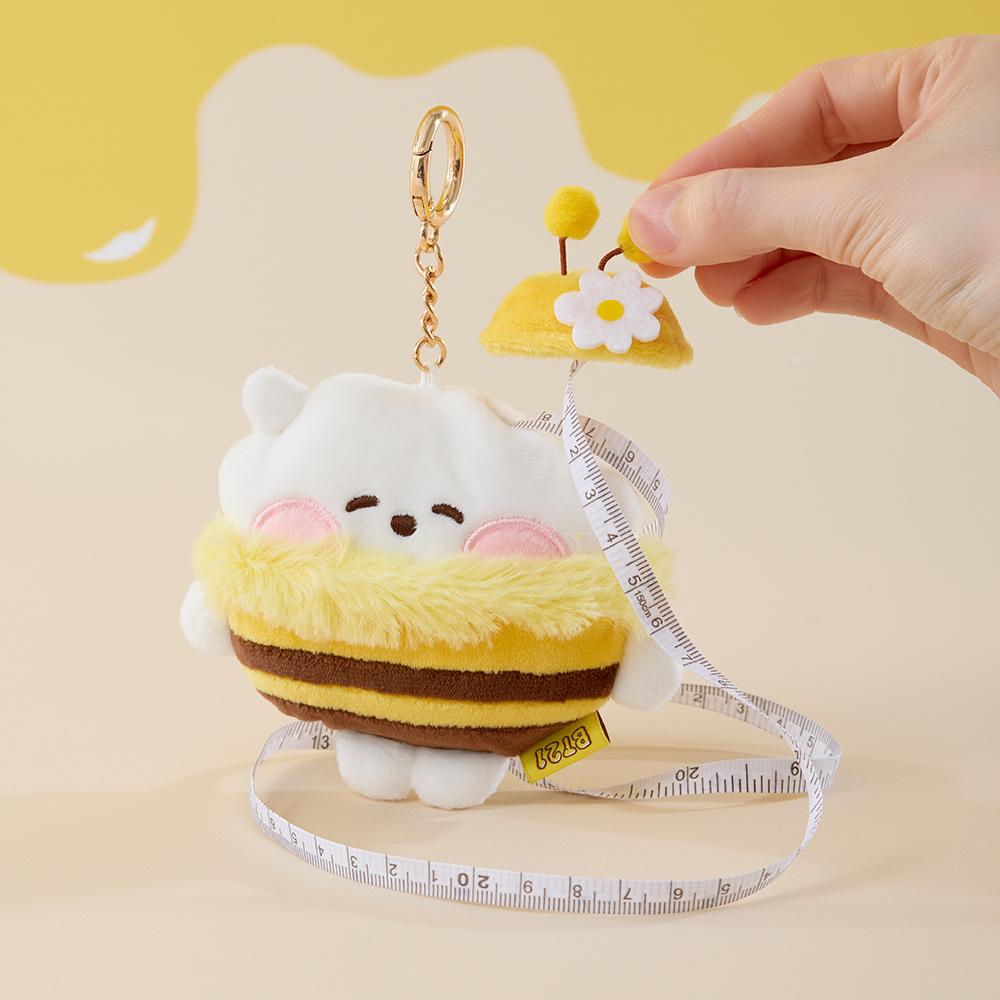 BT21 RJ Minini Пчелка Кукла Рулетка Брелок