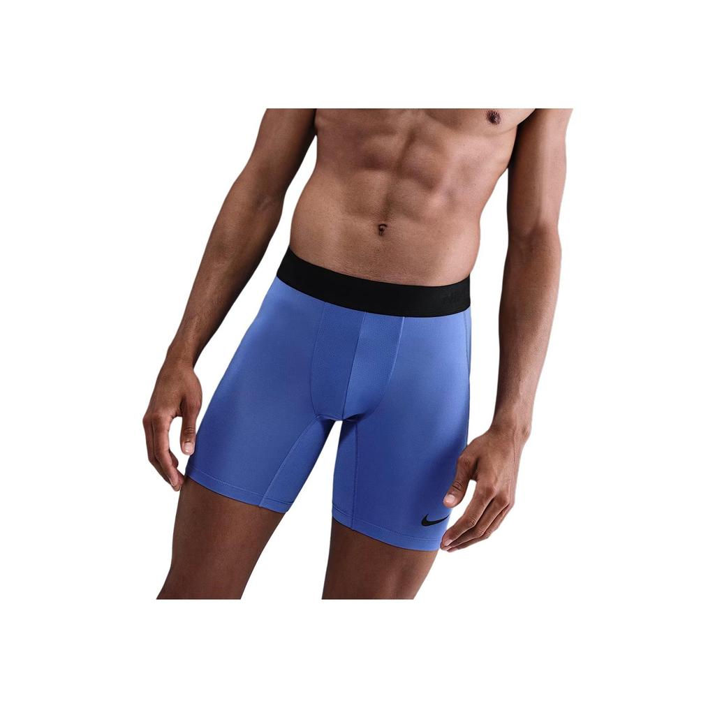 Nike Логотип Спортивные шорты с трехчетвертной длиной Slim Fit Мужские шорты Цвет: Синий Комета FB7958-411