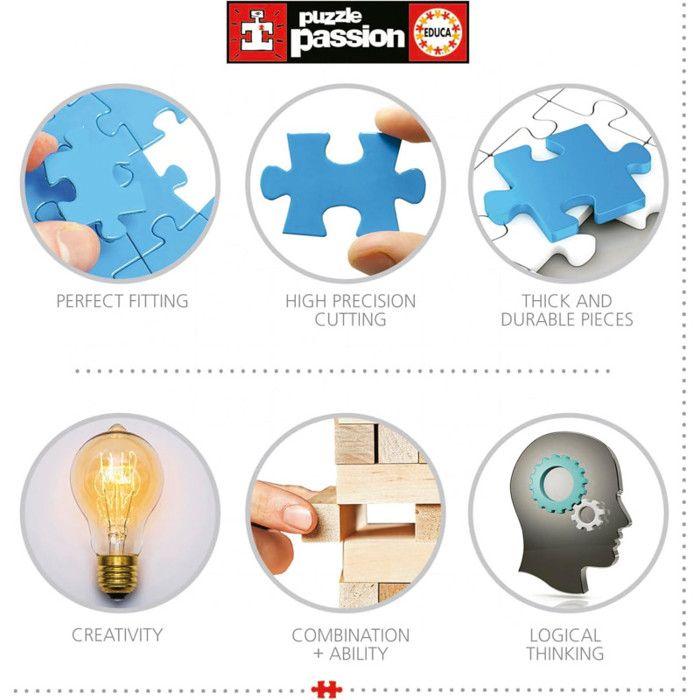 Puzzle - Disney - Vice-versa 2 - Enfant Dès 6 Ans - 2 X 100 Pièces - 40x28cm - Educa