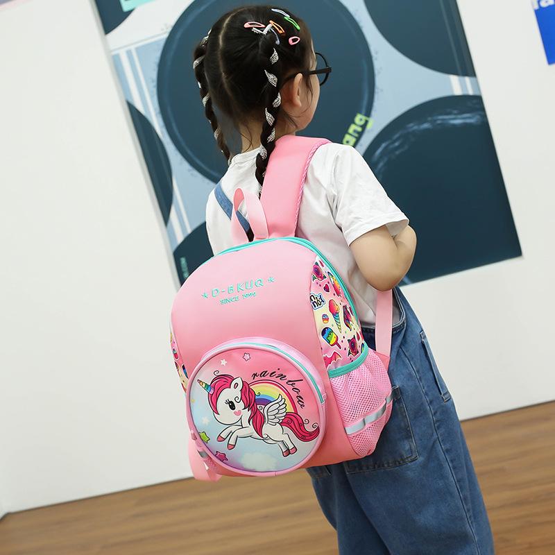 Cartoon Dinosaur Backpack for Kids Aged 3-6: Lightweight and Perfect for Kindergarten and Primary School Students