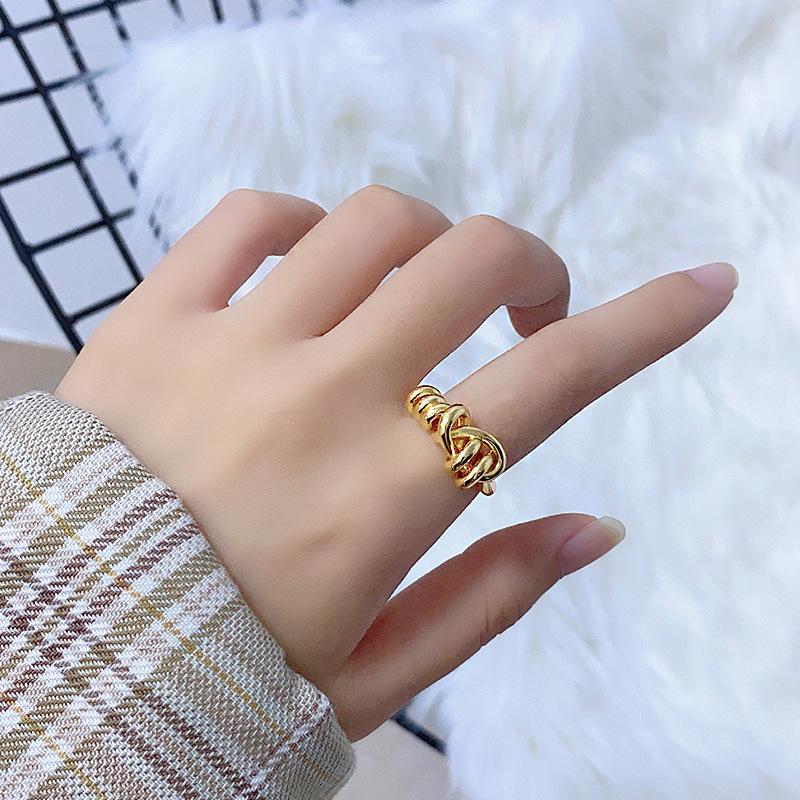 Xiaomi High Quality 925 Sterling Silver interwave Ring Classic Round Finger Ring Women Wedding Engagement Jewelry Gift