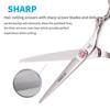 SANGELAR 6 Inch Hair Scissors Set WIth Dragron Silver Professional Hairdressing Tools Hairdressing Salon Tools Hair Grooming Kits