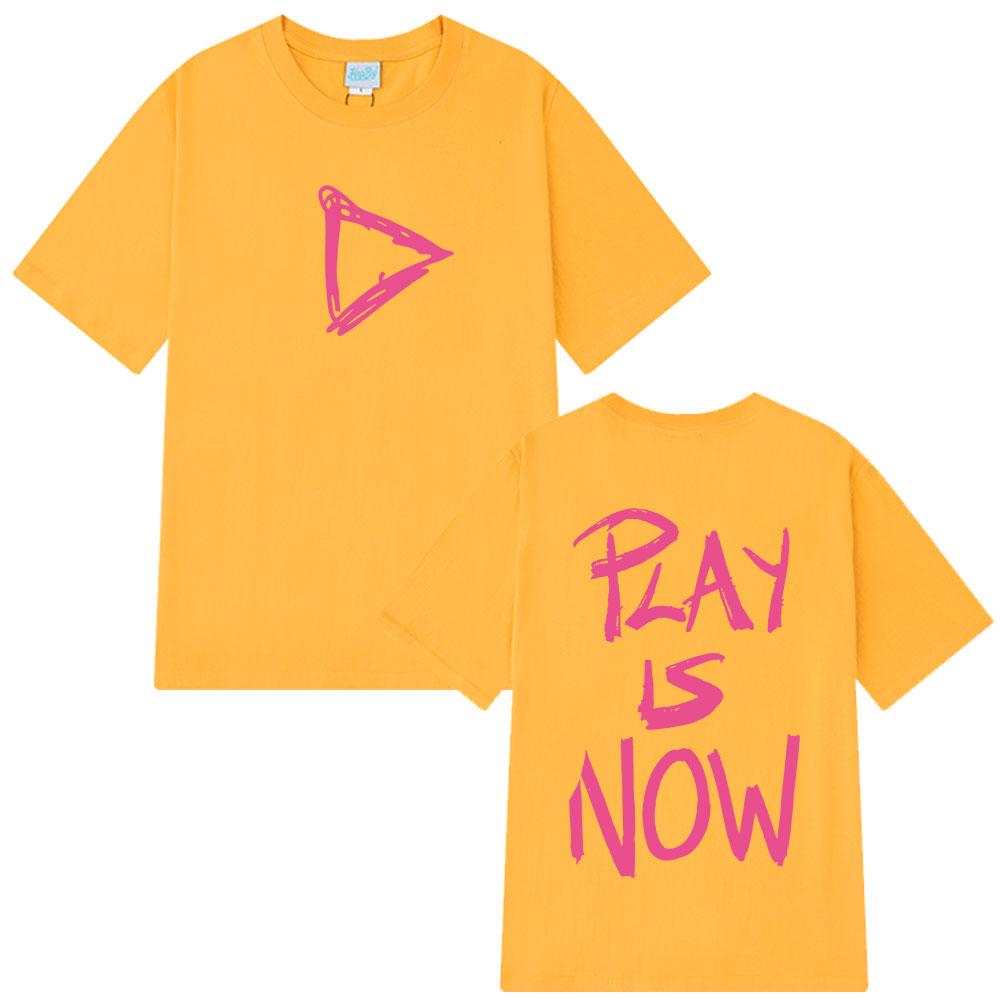 Ed Sheeran Play Is Now Fashion graphics T shirts men women Short Sleeve Cotton tshirt Short-sleeved aesthetic T-shirt streetwear
