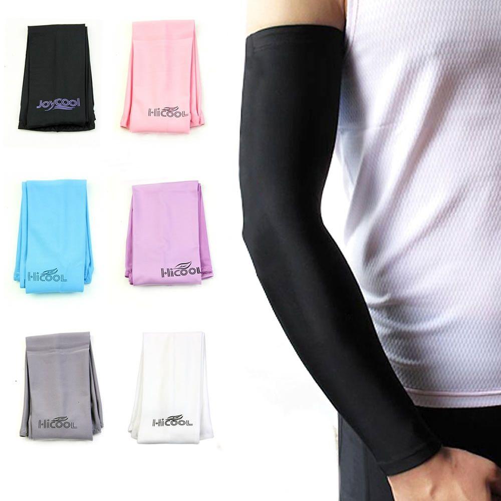 1Pair Outdoor Golf Fishing Climbing Athletic Cover Sport Sun UV Protection Cooling Arm Sleeves