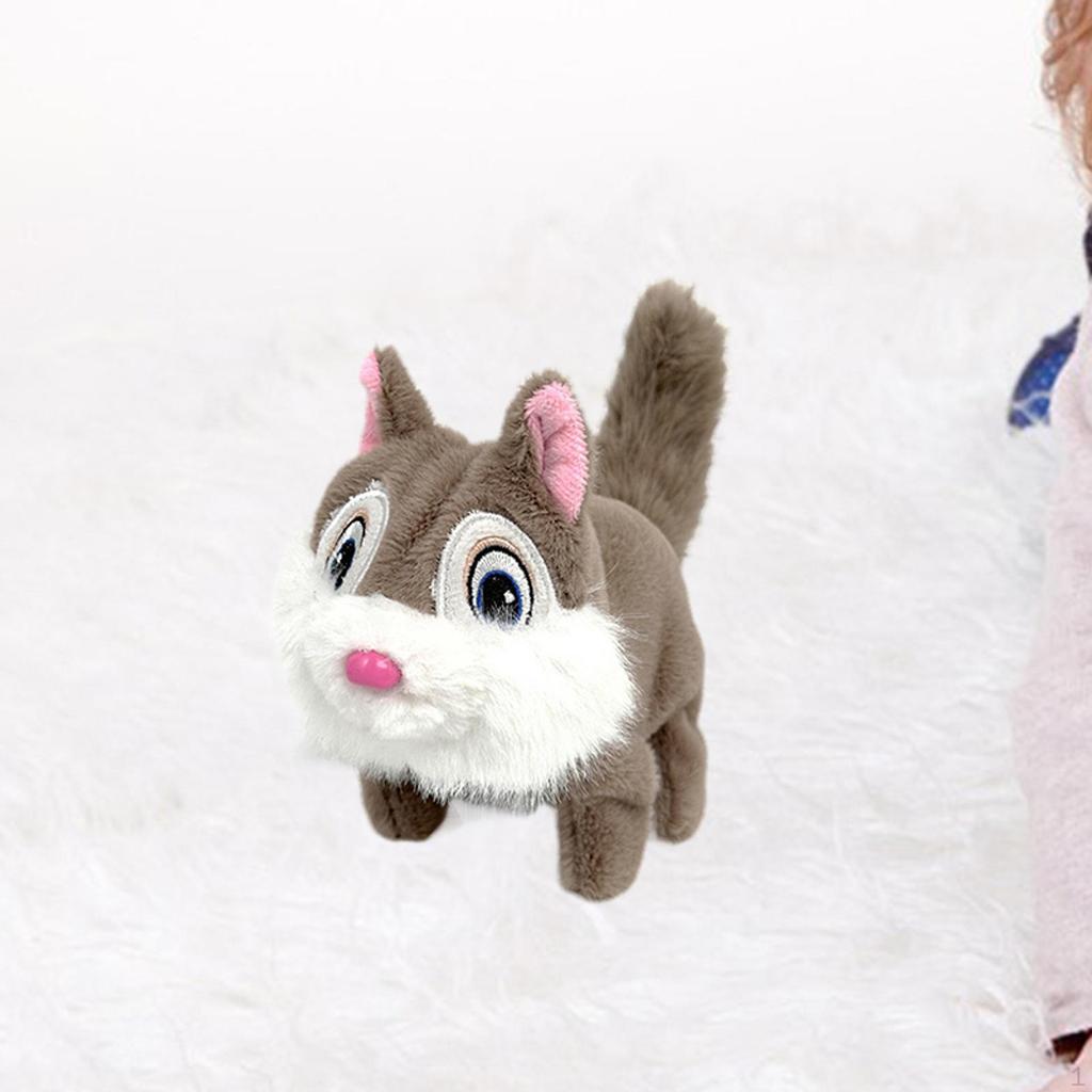 Electric Plush Toy Companion Animal Animated Sound Interactive Toys Electronic Pet Stuffed