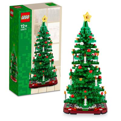 LEGO Рождественская елка Настольная Мини Стильная Украшение Подарочная Игрушка Рождественский Подарок Блок Мальчики Девочки Дети Ученики Начальной Школы 12