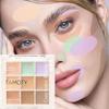 Concealer Palette Long-lasting Moisturize Concealer Cream Contouring Brightening Highlighter Face Color Corrector