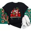 Happy Christmas Tshirt Women Tshirt Cartoon Christmas Theme Tshirt Plussize  Women Tops Daily Christmas Celebration Wear