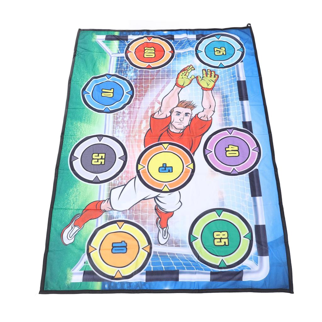 Набор для игры в футбол 2 в 1 с 2 мячами, координация рук и глаз, моторика, бросок, футбольная мишень-ворота