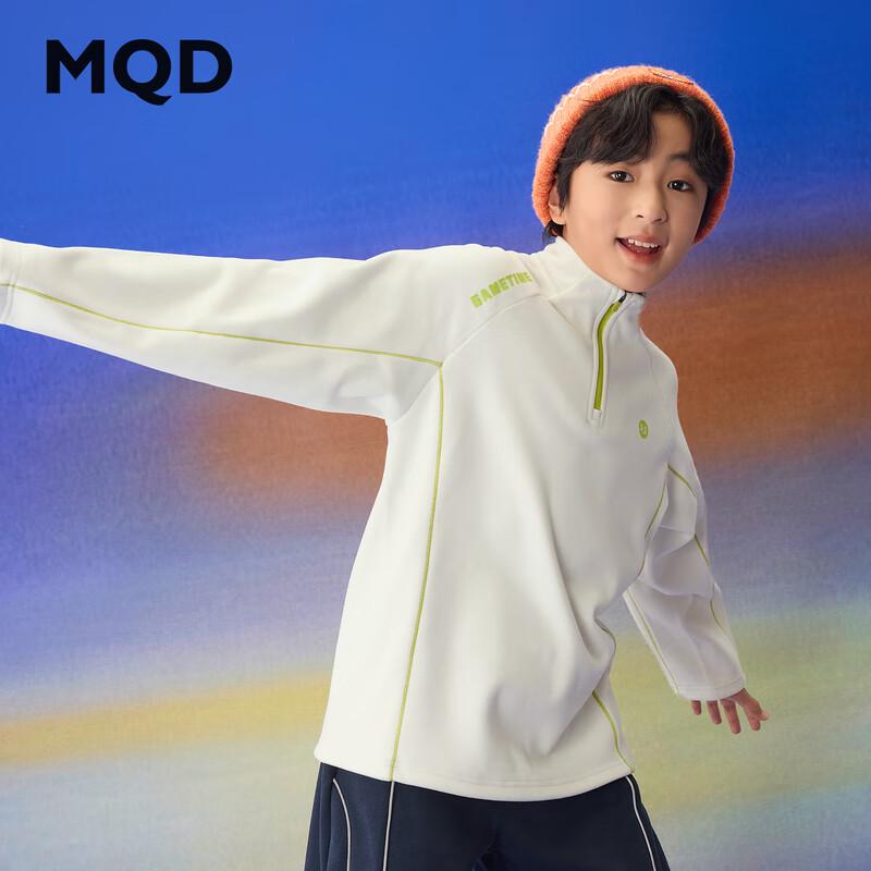 MQD Boys' Winter Half-Zip Sports Performance Pullover