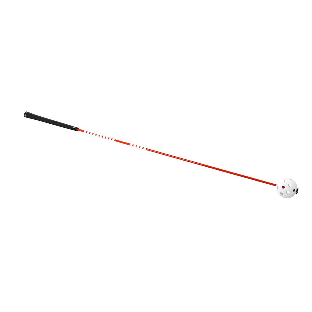 Golf Swing Trainer 119cm Length Comfortable Grip Portable Golf Hollow Ball Swing Practice Stick