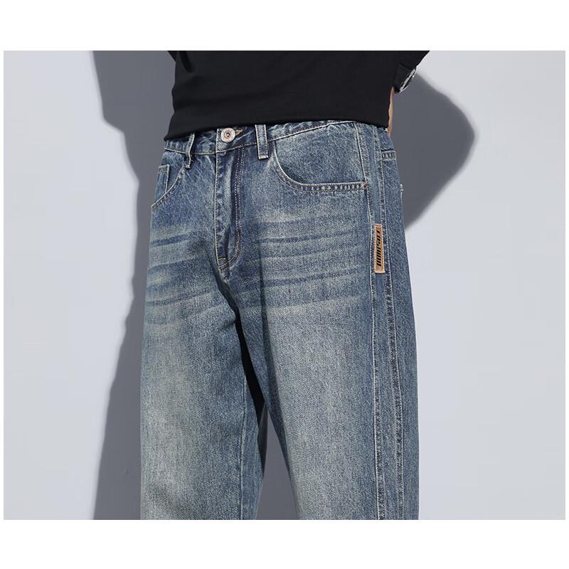 Jeanswest Men's Outdoor Straight-Leg Denim Jeans