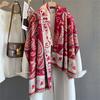 Winter Warm Cashmere Scarf for Women Luxury Pashmina Blanket Thick Shawl Wrap Neckerchief Fashion Bufanda Echarpe Poncho