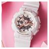 Casio Watch Series-GABA Black Samurai Ice Cream Macaron 200m Waterproof Quartz Movement Japanese and Korean Watch Same Style GA-110-1BDR&BA-110RG-7A
