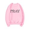 Толстовка Christian Pray Женская свитер-молитва Библия Молитвенная рубашка Молящаяся женская толстовка с круглым вырезом Толстовка с капюшоном Jesus Church Пуловер