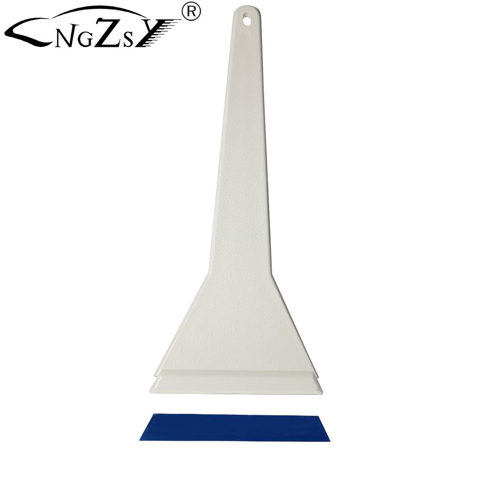 Soft Rubber Car Wash Handled Squeegee Window Tint Film Scraper Vinyl Wrap Carbon Sticker Water Stain Remover Cleaning Tool B97