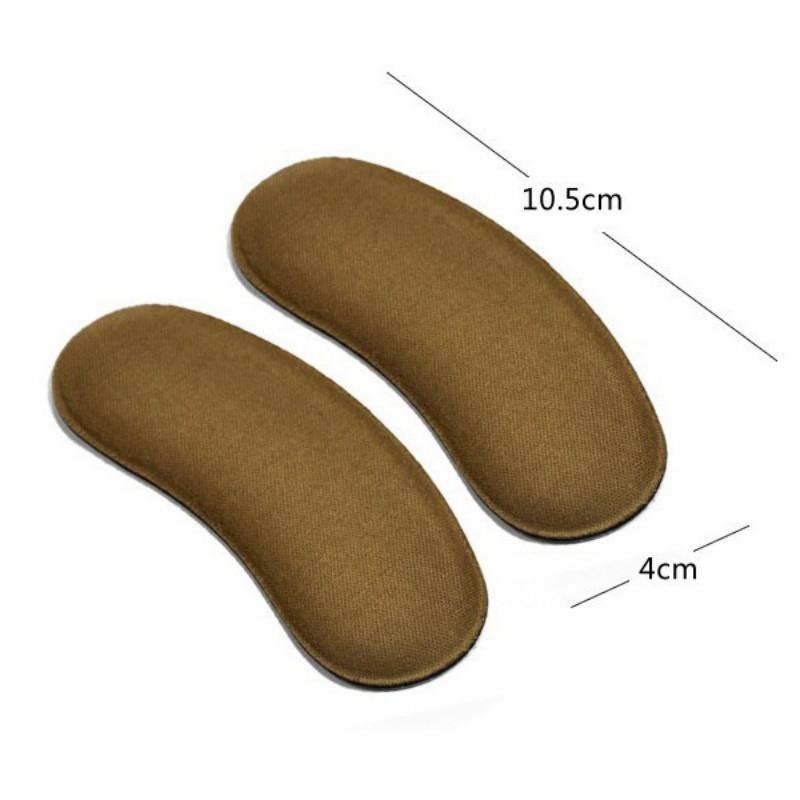 5Pairs/set Sticky Fabric Shoe Back Heel Inserts Insoles Pads Cushion Liner Grips