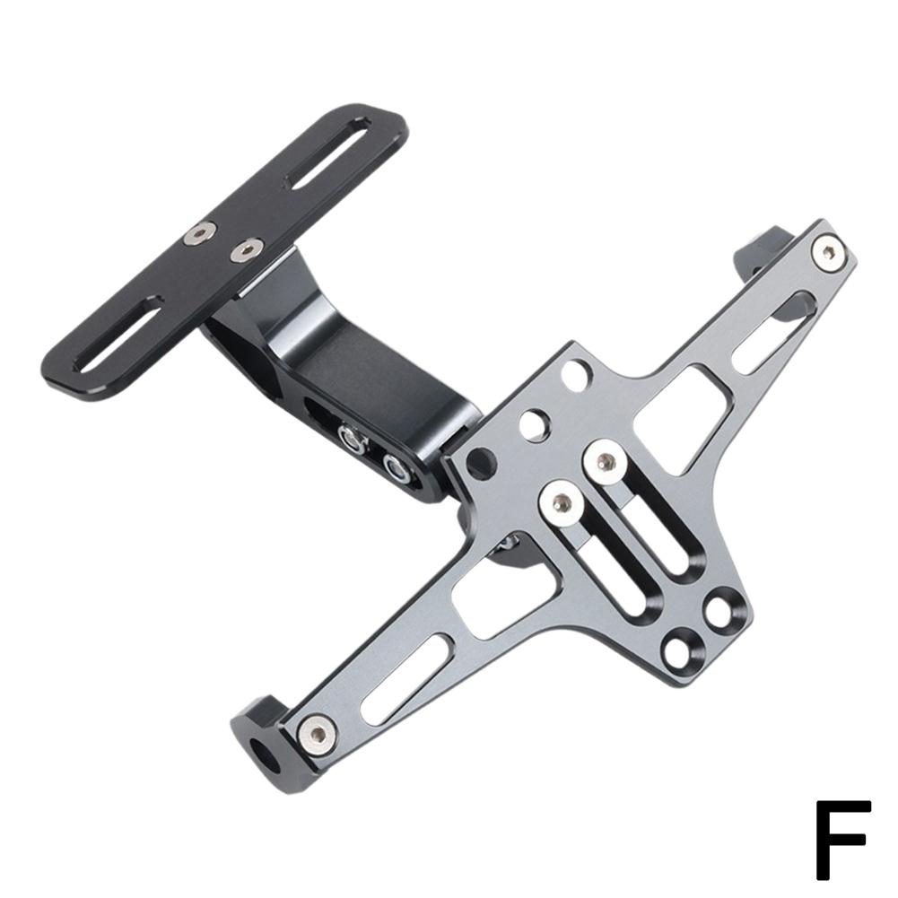 Универсальный регулируемый мотоциклетный кронштейн-элиминатор номерного знака Алюминиевый ЧПУ Задние комплекты поворотов Лампа Держатель сигнала J2O7