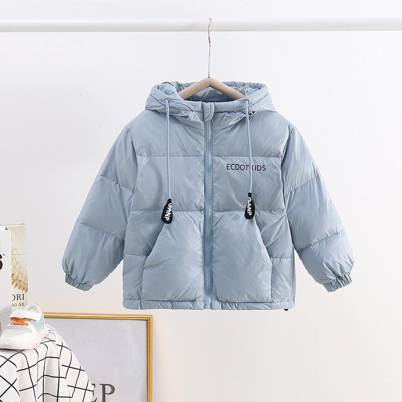 Детский свободный пуховик, осень-зима 2023, теплая толстая повседневная одежда для мальчиков и девочек